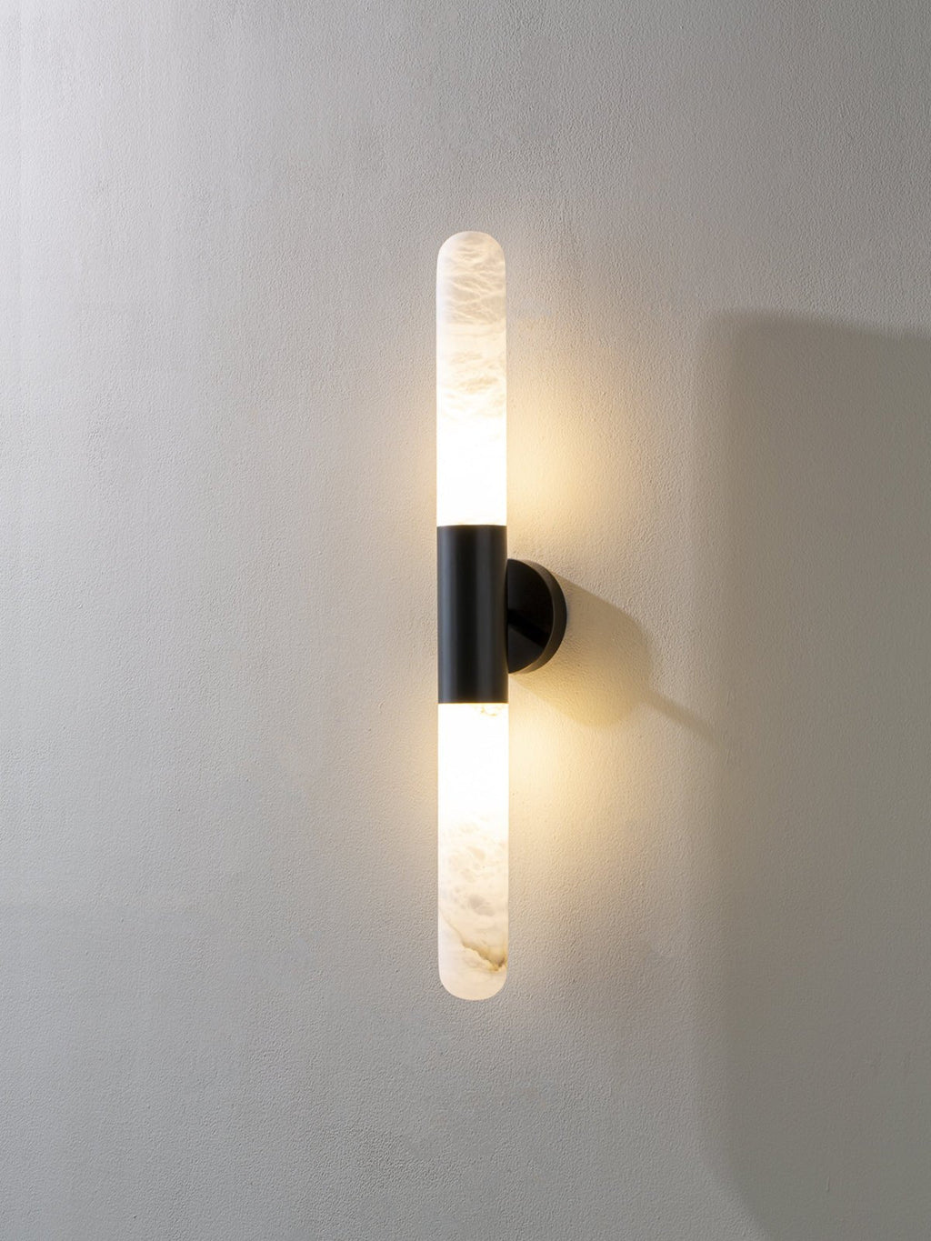 Cavoya Alabaster Wall Light, Hardwired Wall Sconce, detail 13