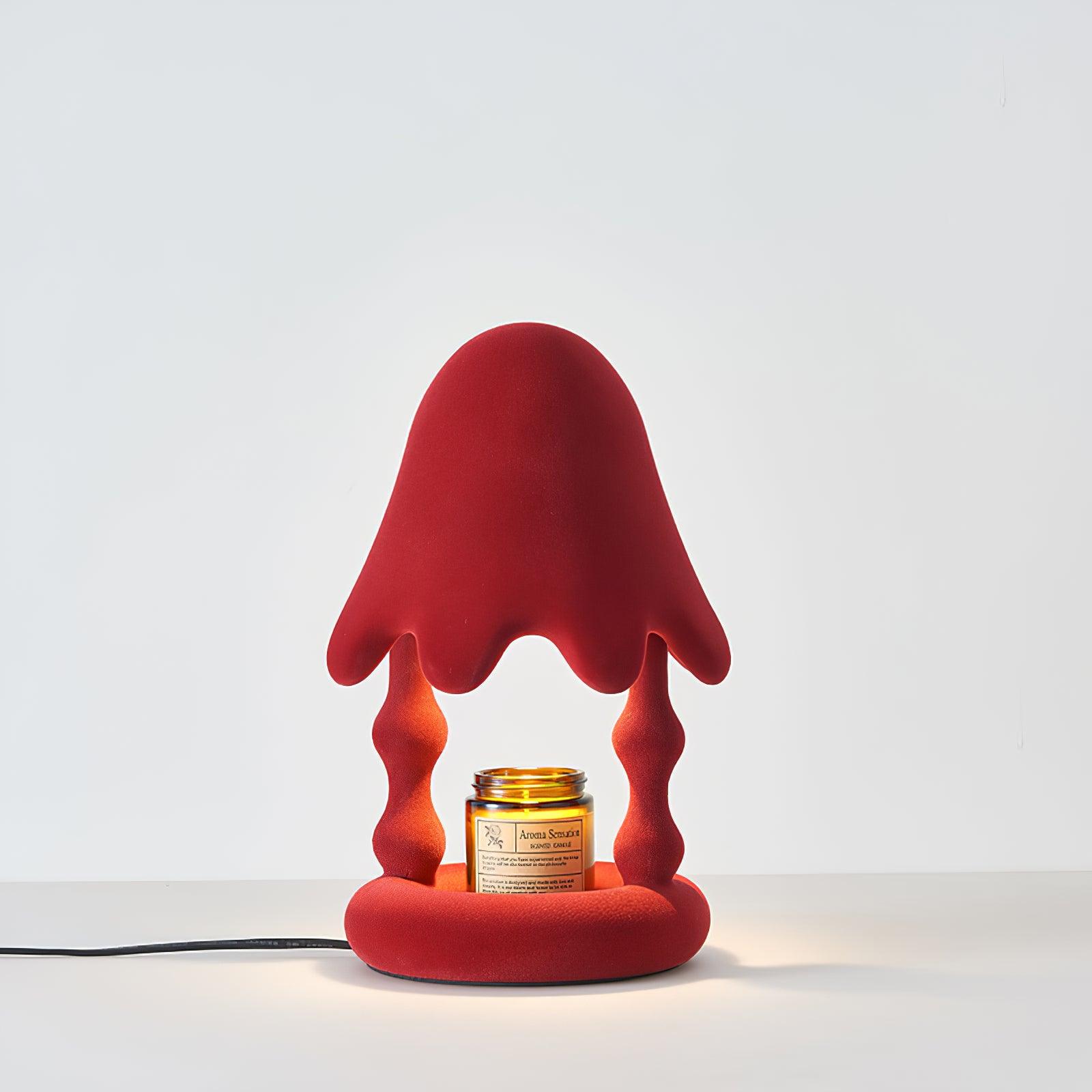 Cedar Table Light, Bedside Table Lamp, detail 2