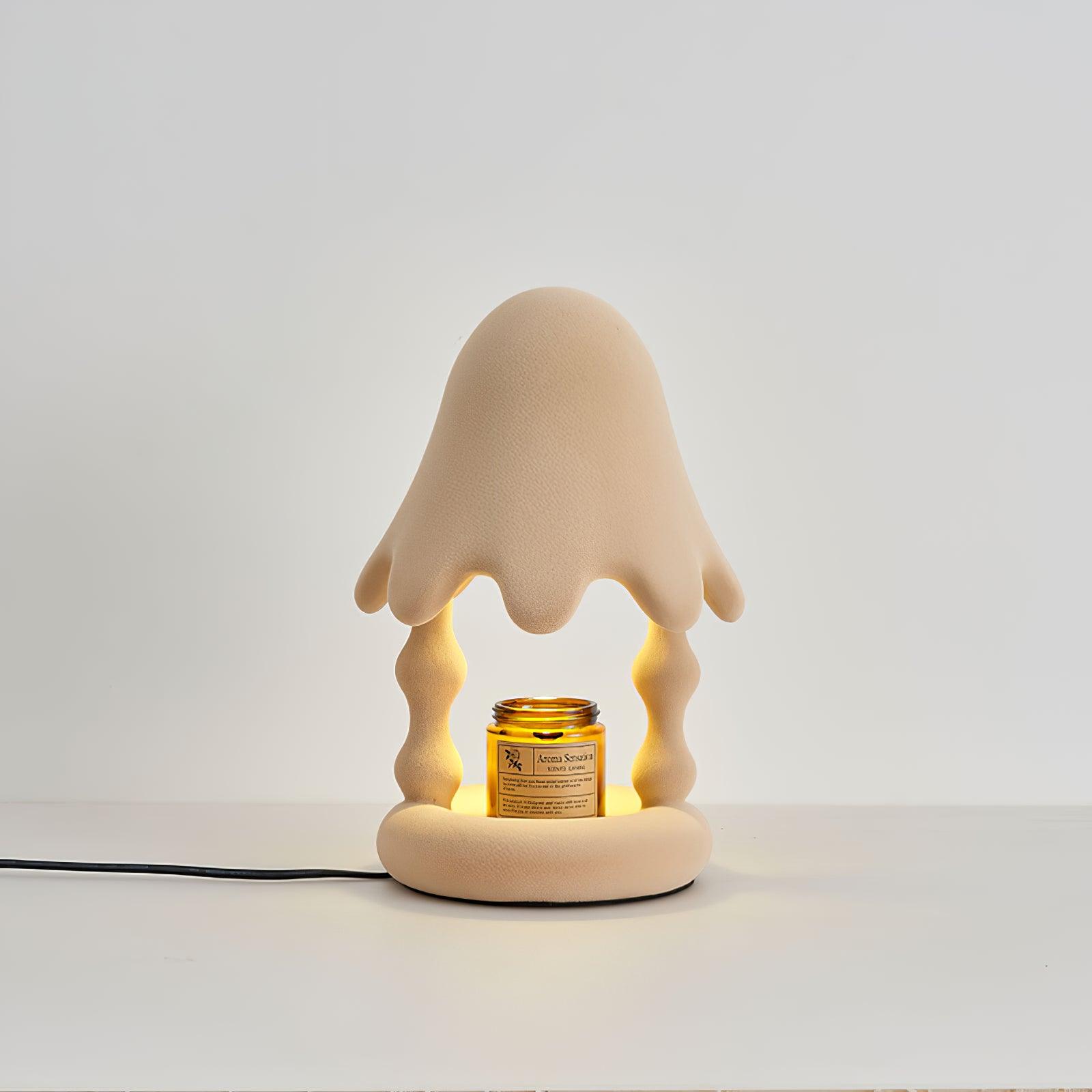 Cedar Table Light, Bedside Table Lamp, detail 3
