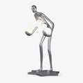Celestial Guardian Sculpture Floor Light, Floor Lamp, Metal, Dia 120cm x H 210cm