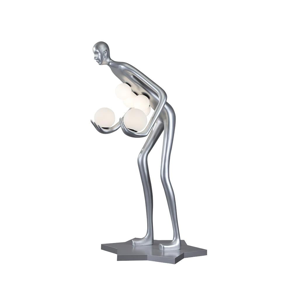 Celestial Guardian Sculpture Floor Light, Floor Lamp, detail 3