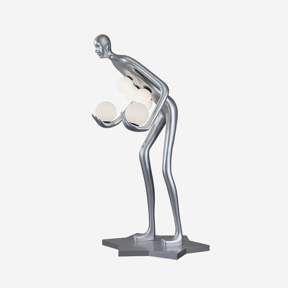 Celestial Guardian Sculpture Floor Light, Floor Lamp, detail 6