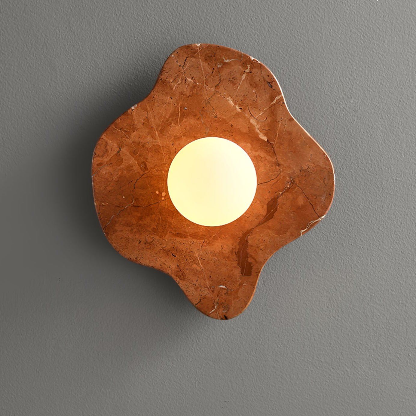 Cera Flare Wall Light, Hardwired Wall Sconce, detail 6