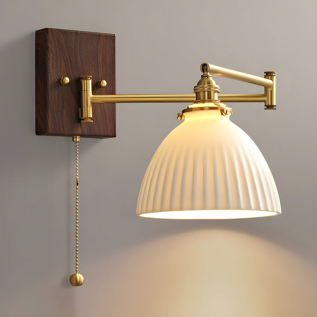 Ceramic Geometry Wall Light, Hardwired Wall Sconce, detail 25