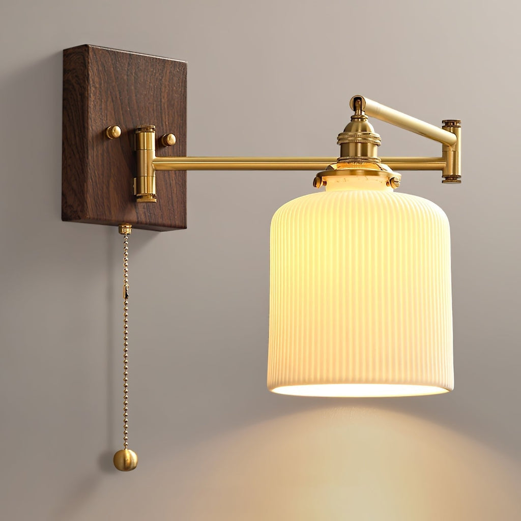 Ceramic Geometry Wall Light, Hardwired Wall Sconce, detail 30