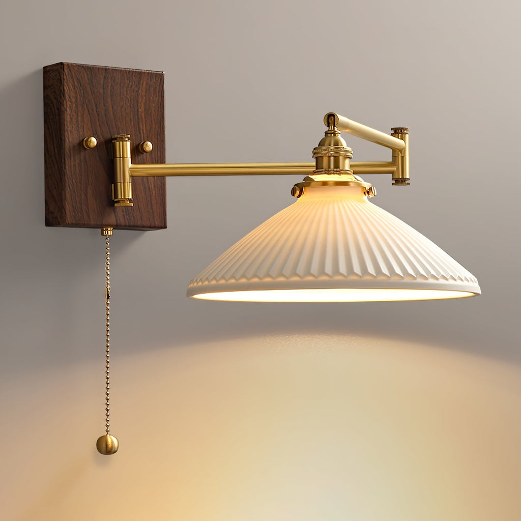 Ceramic Geometry Wall Light, Hardwired Wall Sconce, detail 35