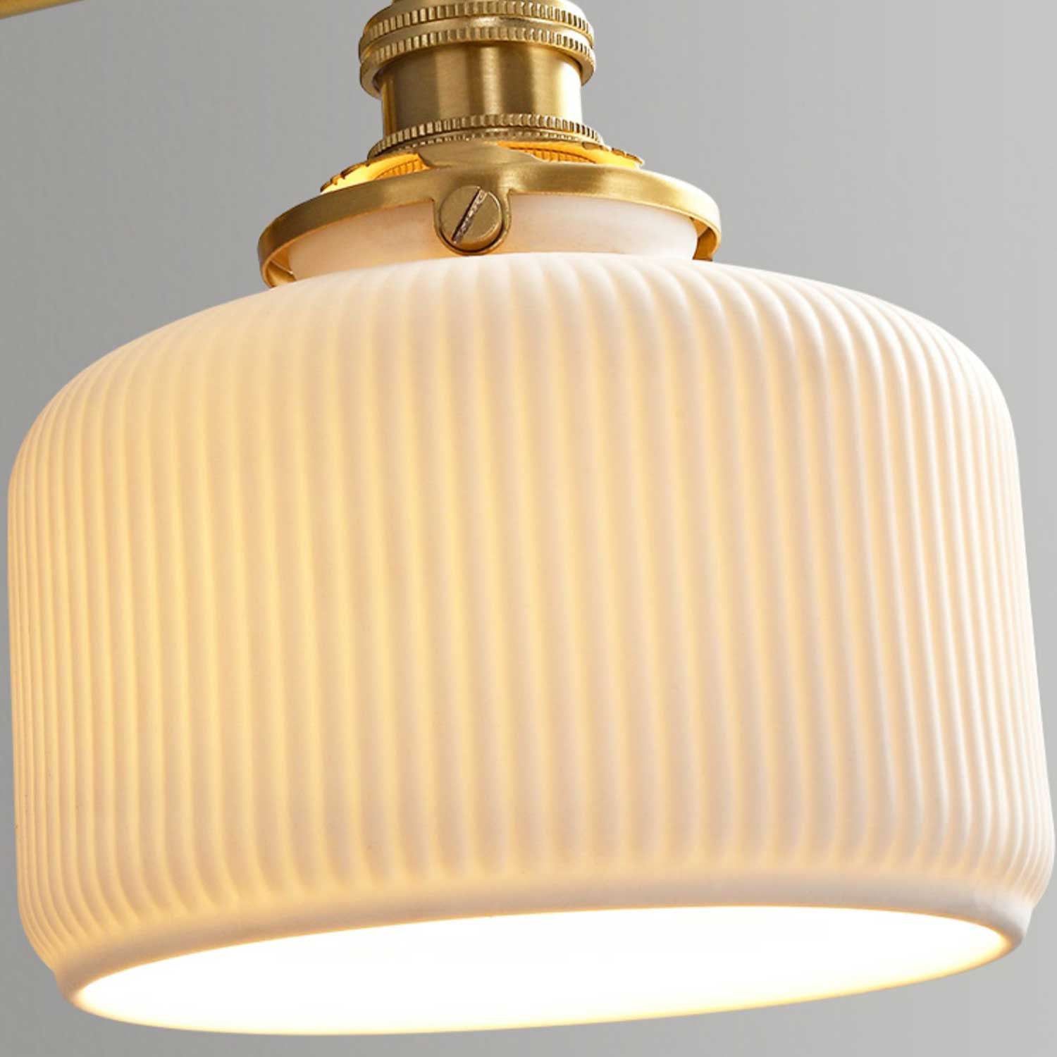 Ceramic Geometry Wall Light, Hardwired Wall Sconce, detail 10