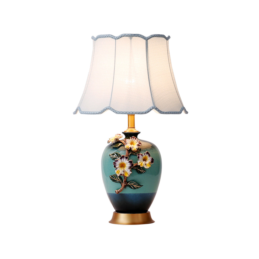 Ceramic Pattern Table Light, Bedside Table Lamp, detail 5
