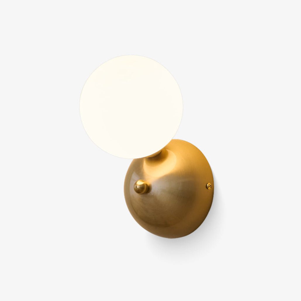 Ceres Wall Light, Hardwired Wall Sconce, Metal, Dia 12cm x W 15cm x H 21cm