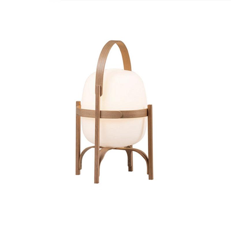 Portable Lantern Glass Table Light, Bedside Table Lamp, detail 47