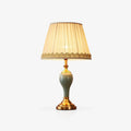 Chaslyn Desk Light, Bedside Table Lamp, Brass, ∅ 13″ x H 22.8″