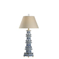 Chelsea House Chelsea Housegeneral Pagoda 38 Inch Table Light, Bedside Table Lamp, Height: 38.8 Inches
