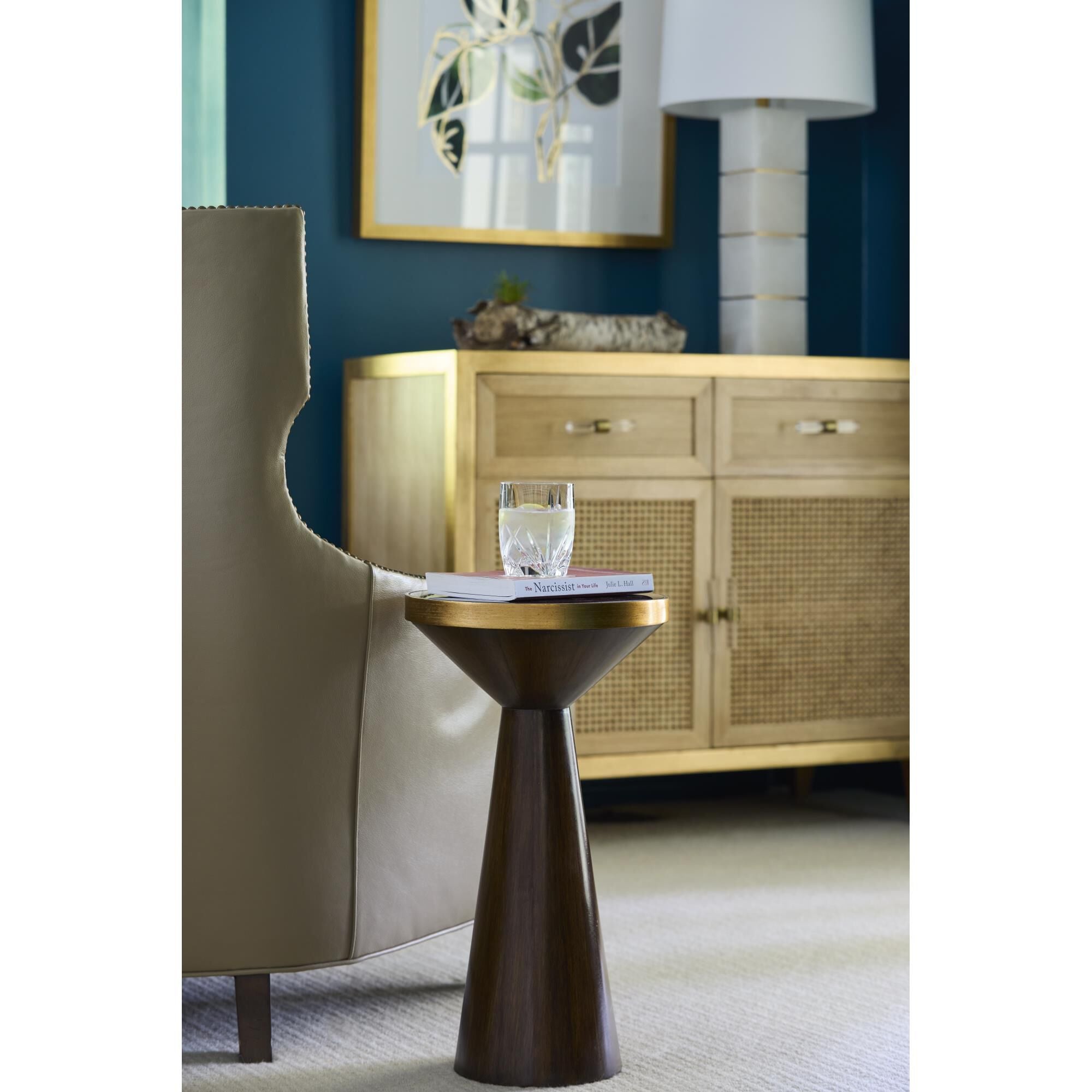 Chelsea House Elizabeth Wicker Stacked Alabaster 31 Inch Table Light, Bedside Table Lamp, detail 2