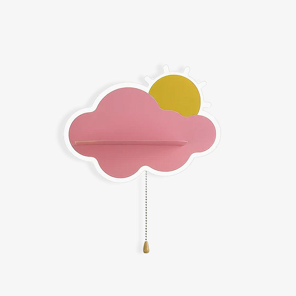 Child Cloud Wall Light, Bedroom Wall Sconce, detail 11