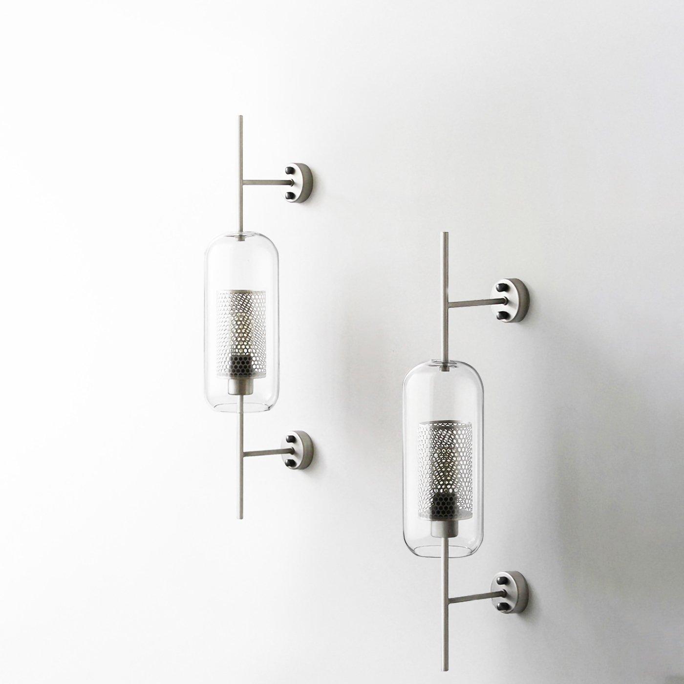 Chiswick Glass Wall Light, Hardwired Wall Sconce, detail 9