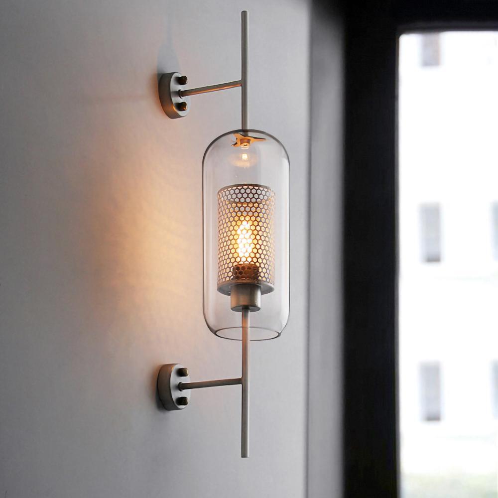 Chiswick Glass Wall Light, Hardwired Wall Sconce, detail 11