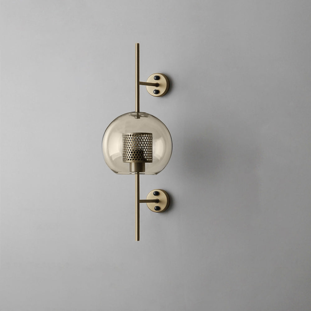Chiswick Glass Wall Light, Hardwired Wall Sconce, detail 60