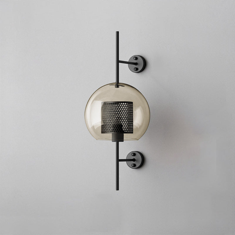 Chiswick Glass Wall Light, Hardwired Wall Sconce, detail 64