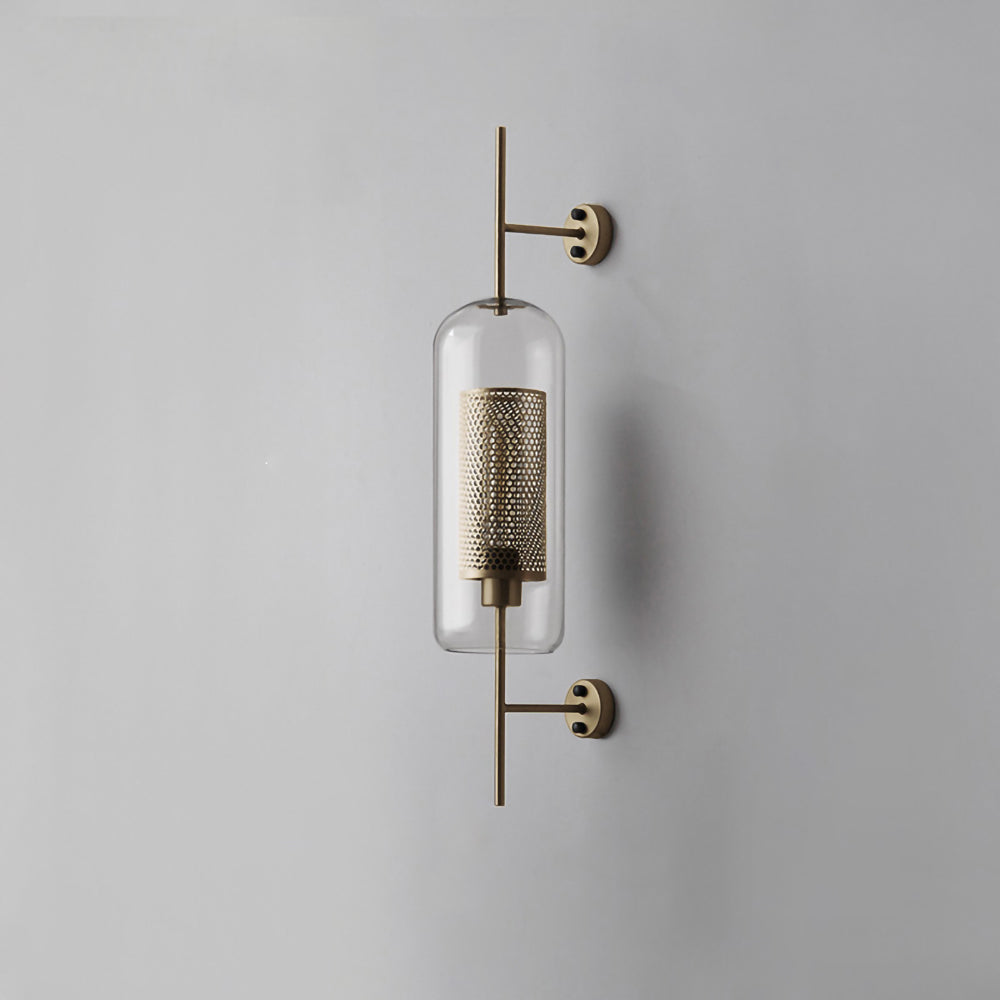 Chiswick Glass Wall Light, Hardwired Wall Sconce, detail 56