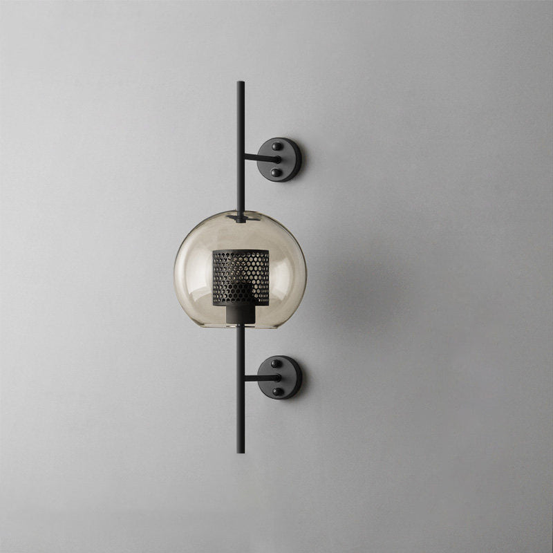 Chiswick Glass Wall Light, Hardwired Wall Sconce, detail 62