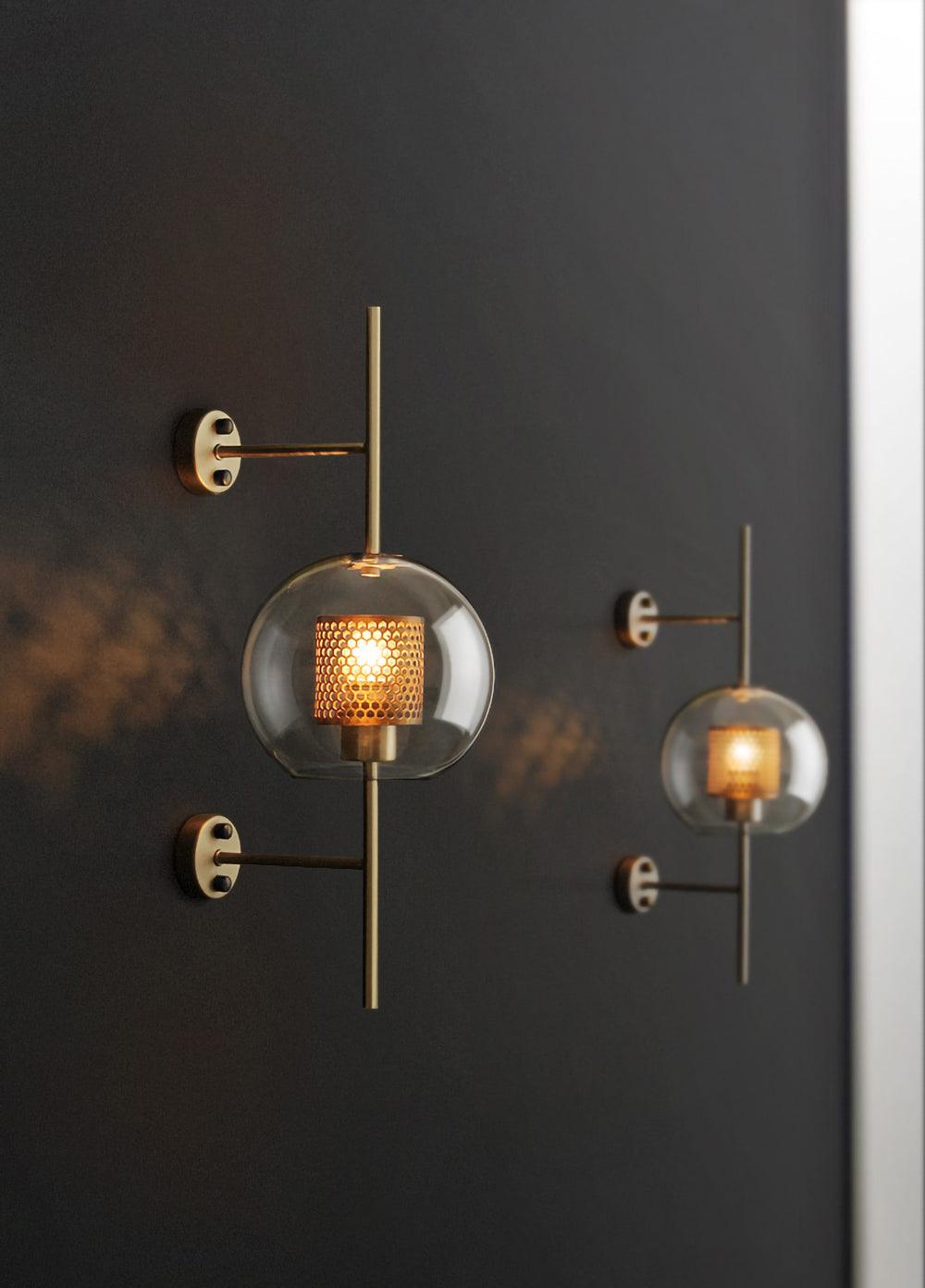 Chiswick Glass Wall Light, Hardwired Wall Sconce, detail 27