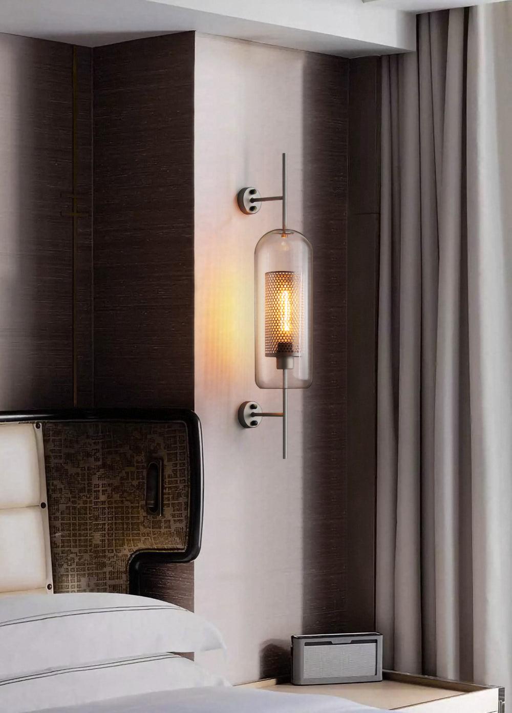 Chiswick Glass Wall Light, Hardwired Wall Sconce, detail 32