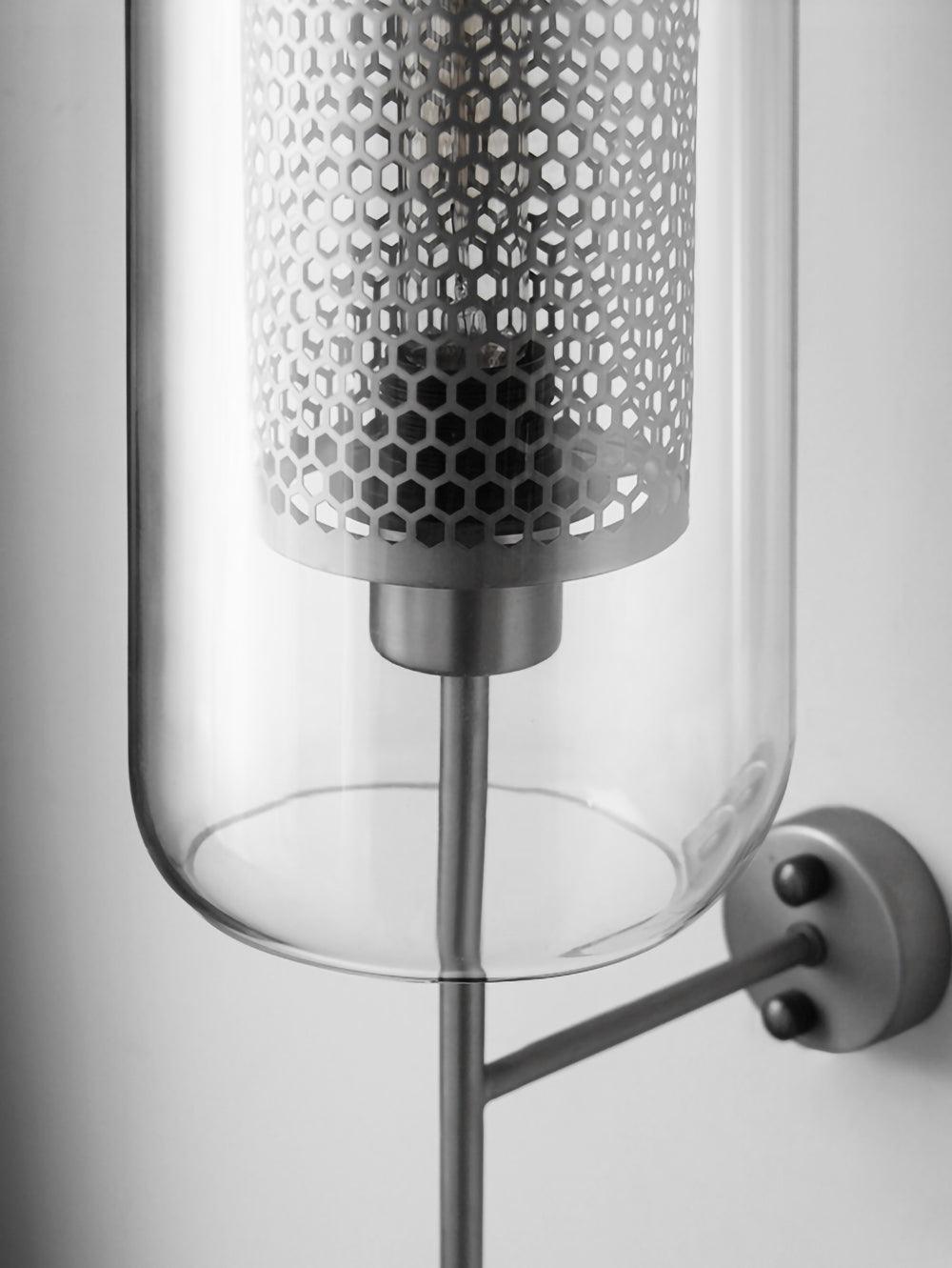 Chiswick Glass Wall Light, Hardwired Wall Sconce, detail 17