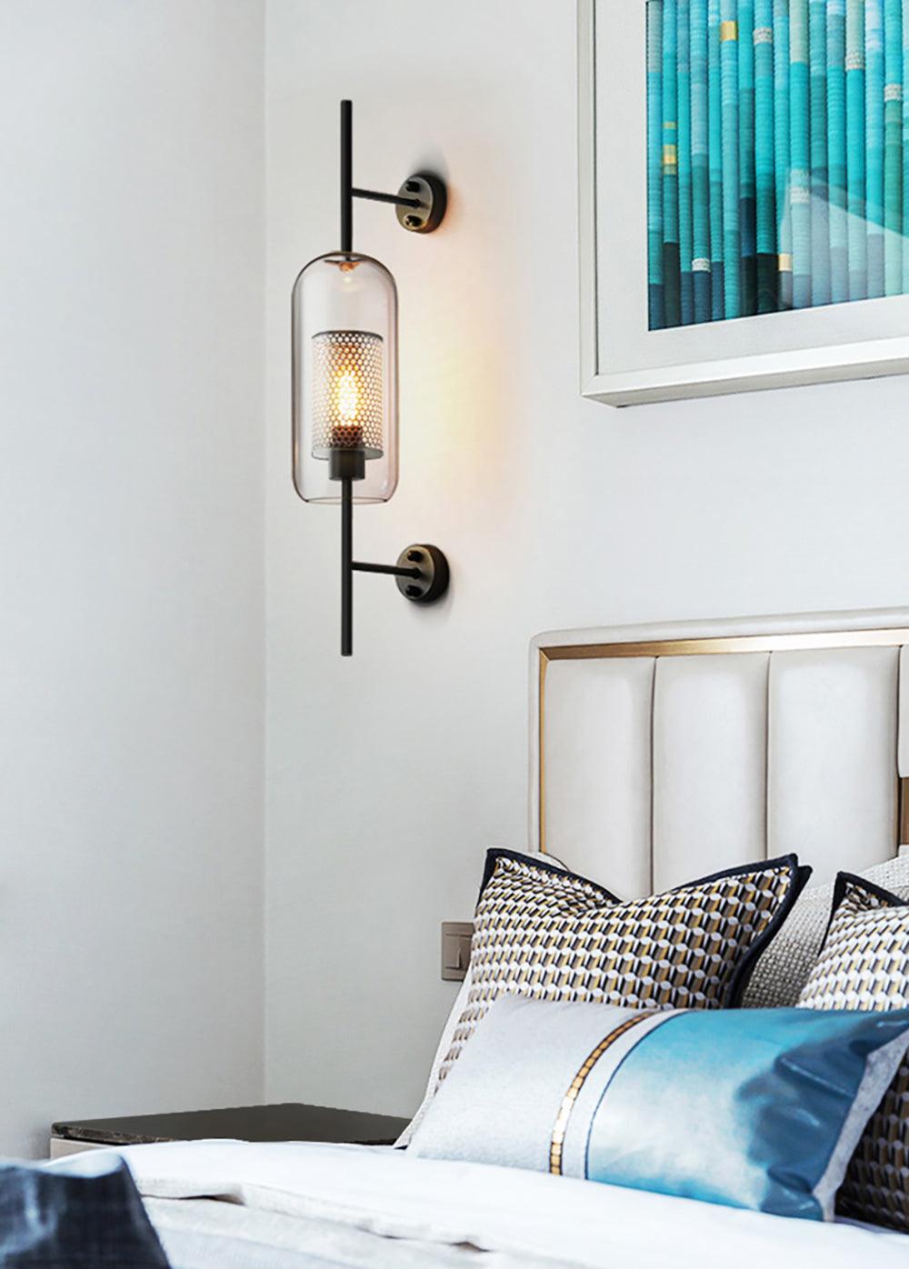 Chiswick Glass Wall Light, Hardwired Wall Sconce, detail 37