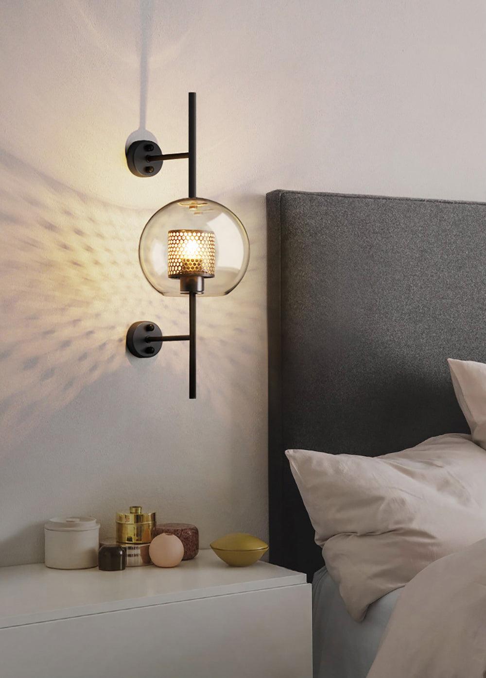 Chiswick Glass Wall Light, Hardwired Wall Sconce, detail 40