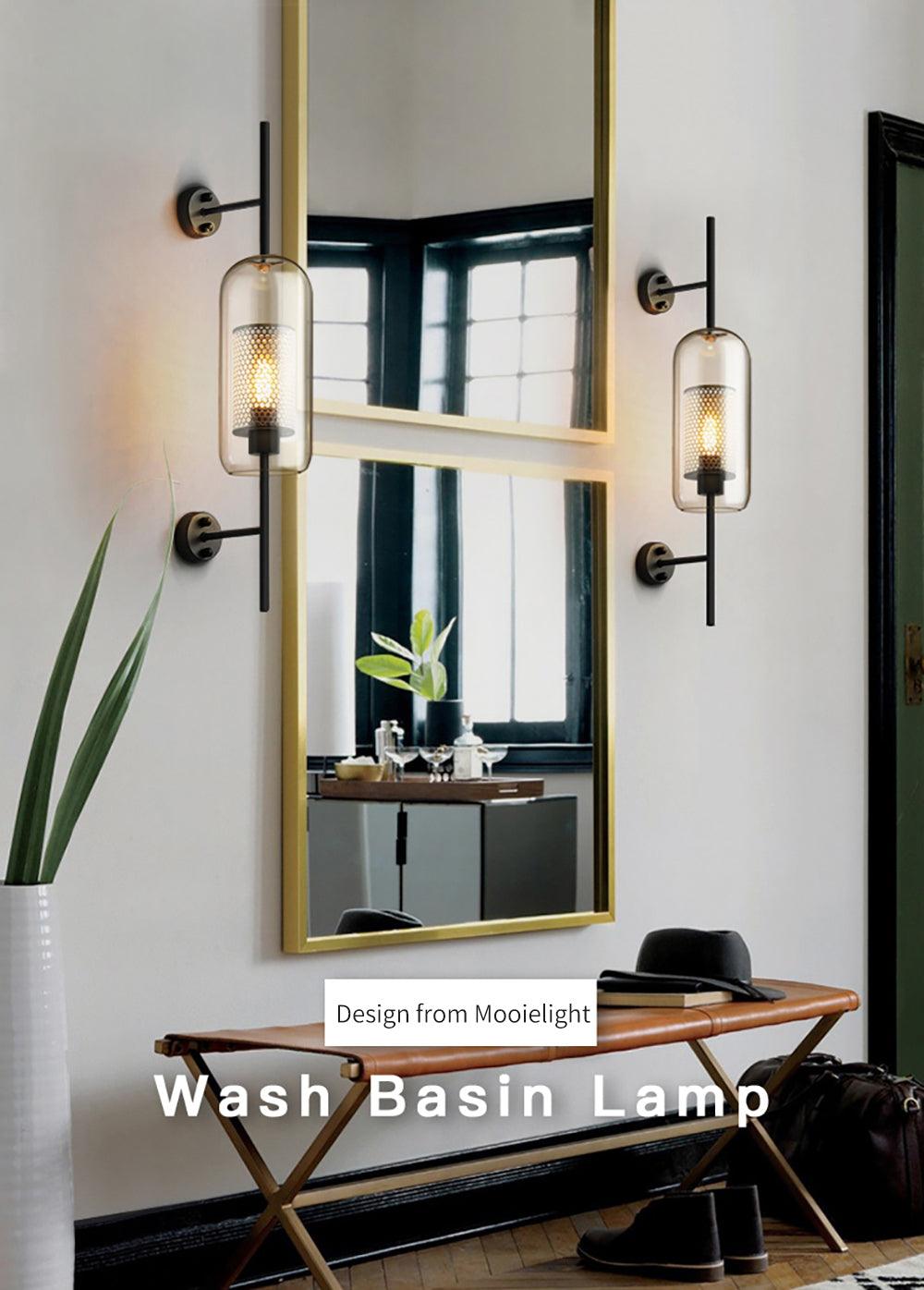 Chiswick Glass Wall Light, Hardwired Wall Sconce, detail 41