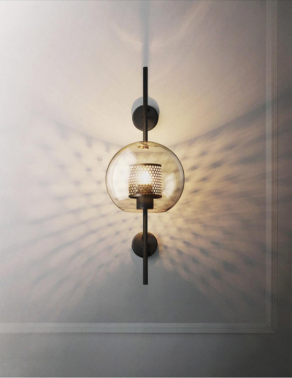 Chiswick Glass Wall Light, Hardwired Wall Sconce, detail 43