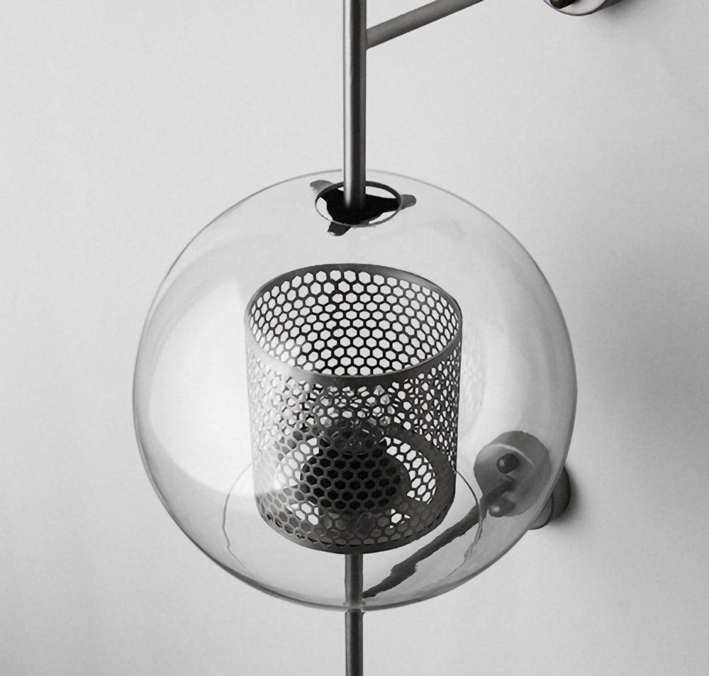 Chiswick Glass Wall Light, Hardwired Wall Sconce, detail 19