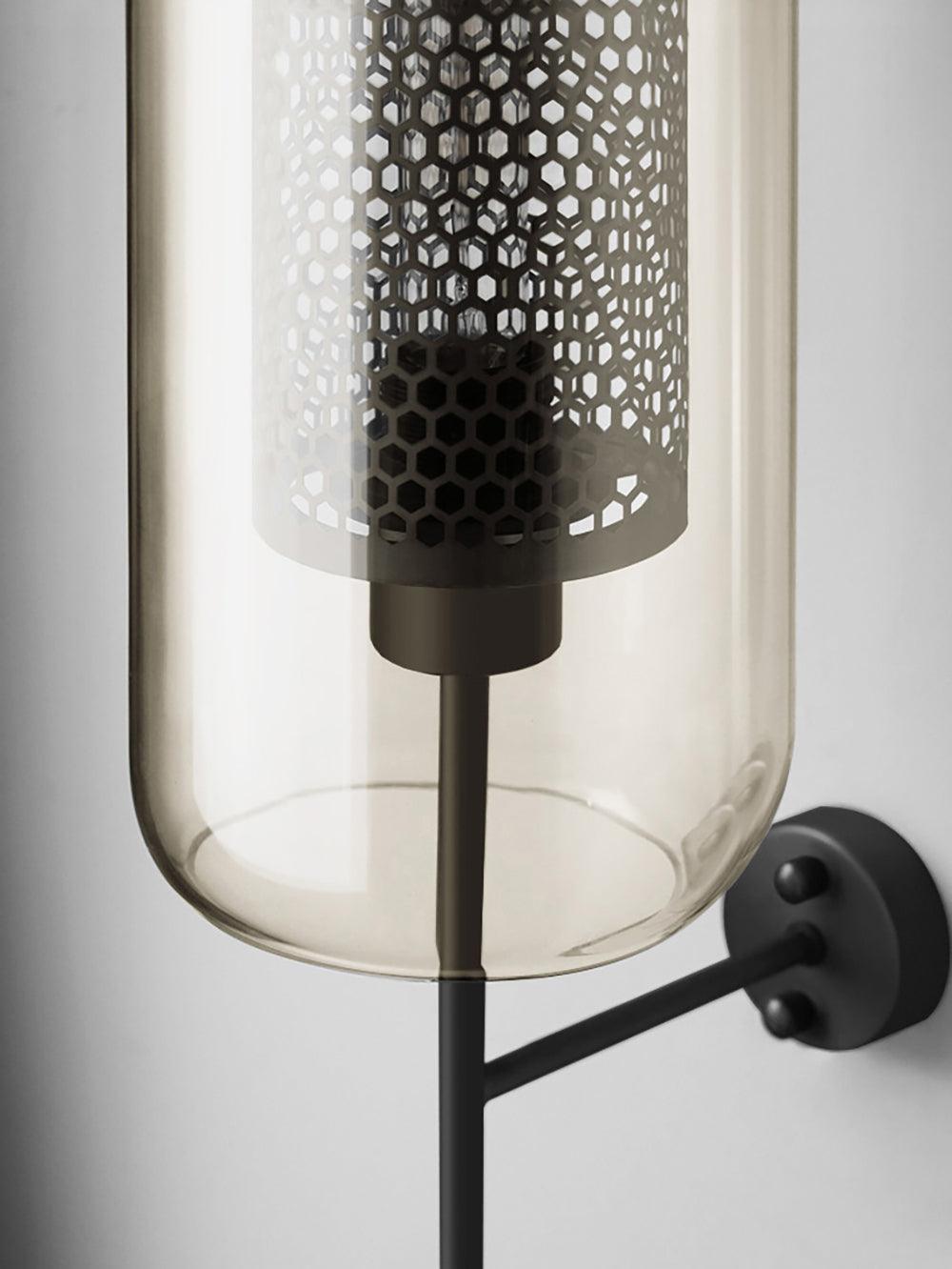 Chiswick Glass Wall Light, Hardwired Wall Sconce, detail 45