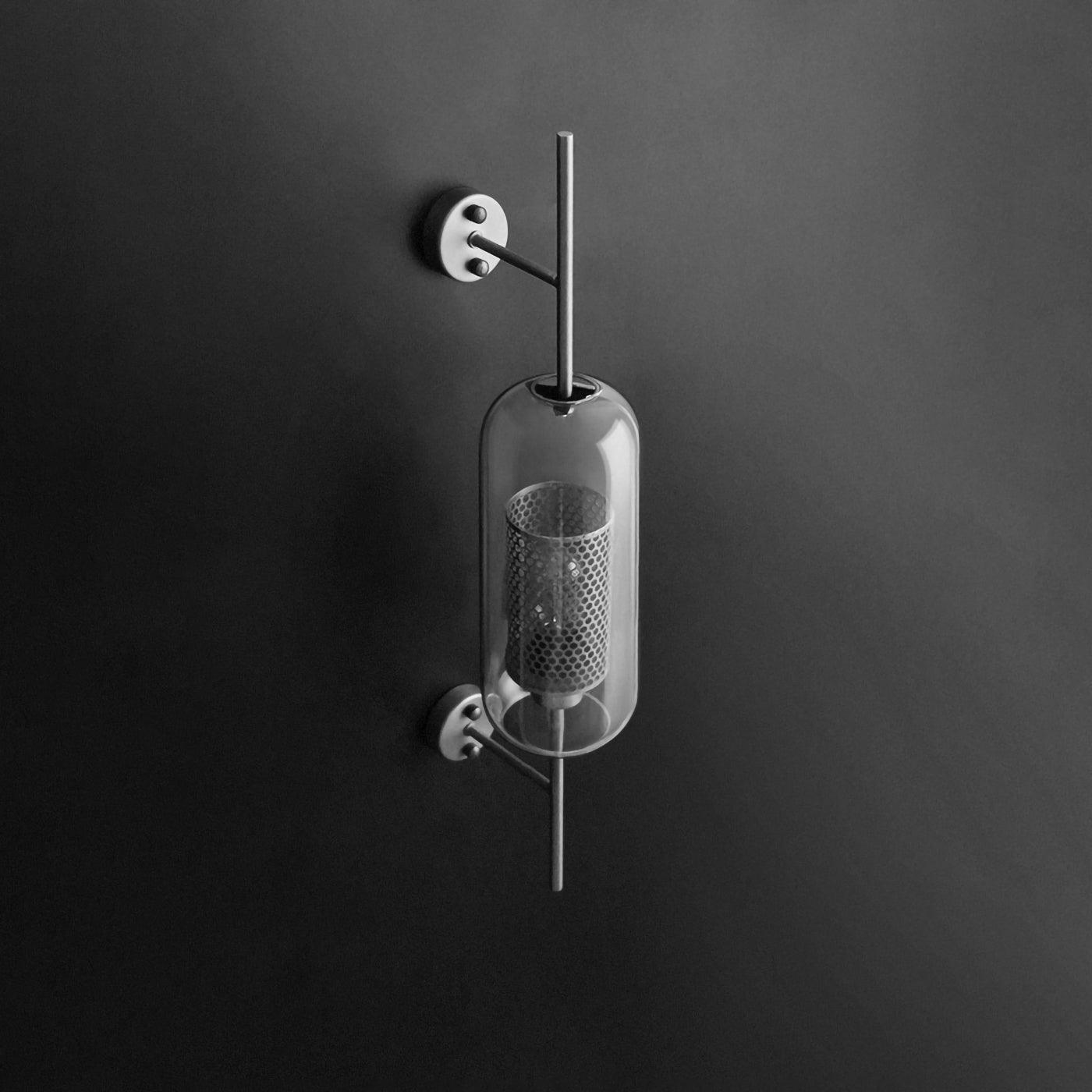 Chiswick Glass Wall Light, Hardwired Wall Sconce, detail 49