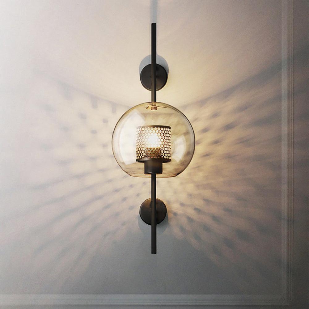 Chiswick Glass Wall Light, Hardwired Wall Sconce, detail 8