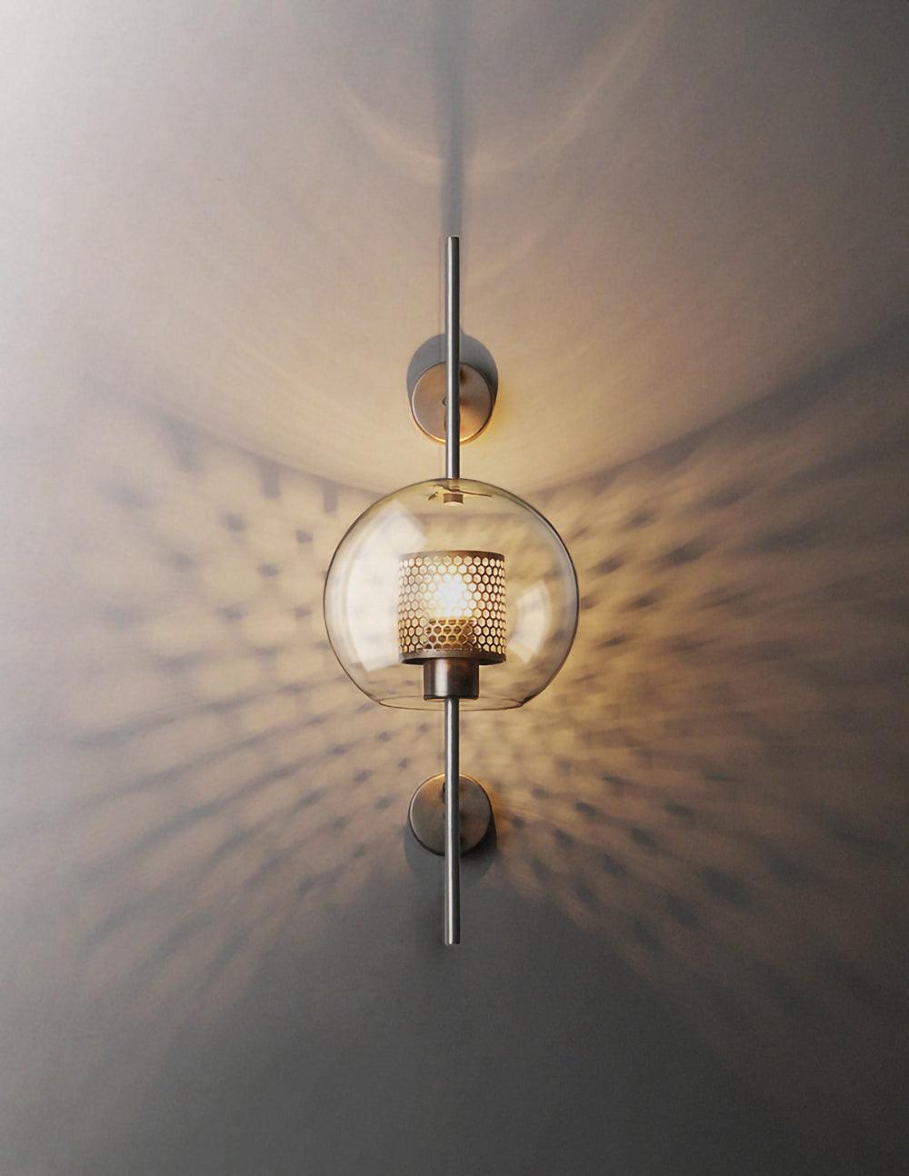 Chiswick Glass Wall Light, Hardwired Wall Sconce, detail 20