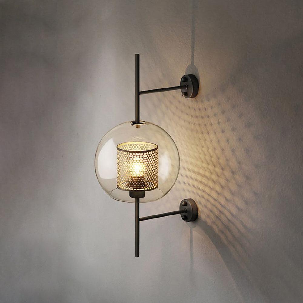 Chiswick Glass Wall Light, Hardwired Wall Sconce, detail 15