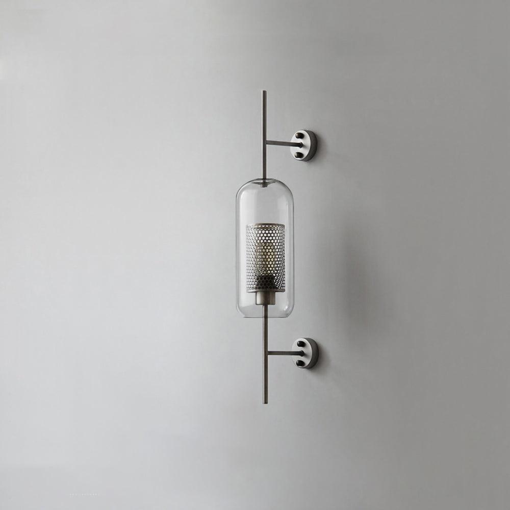 Chiswick Glass Wall Light, Hardwired Wall Sconce, Sphere size: Dia 20cm x H 55cm