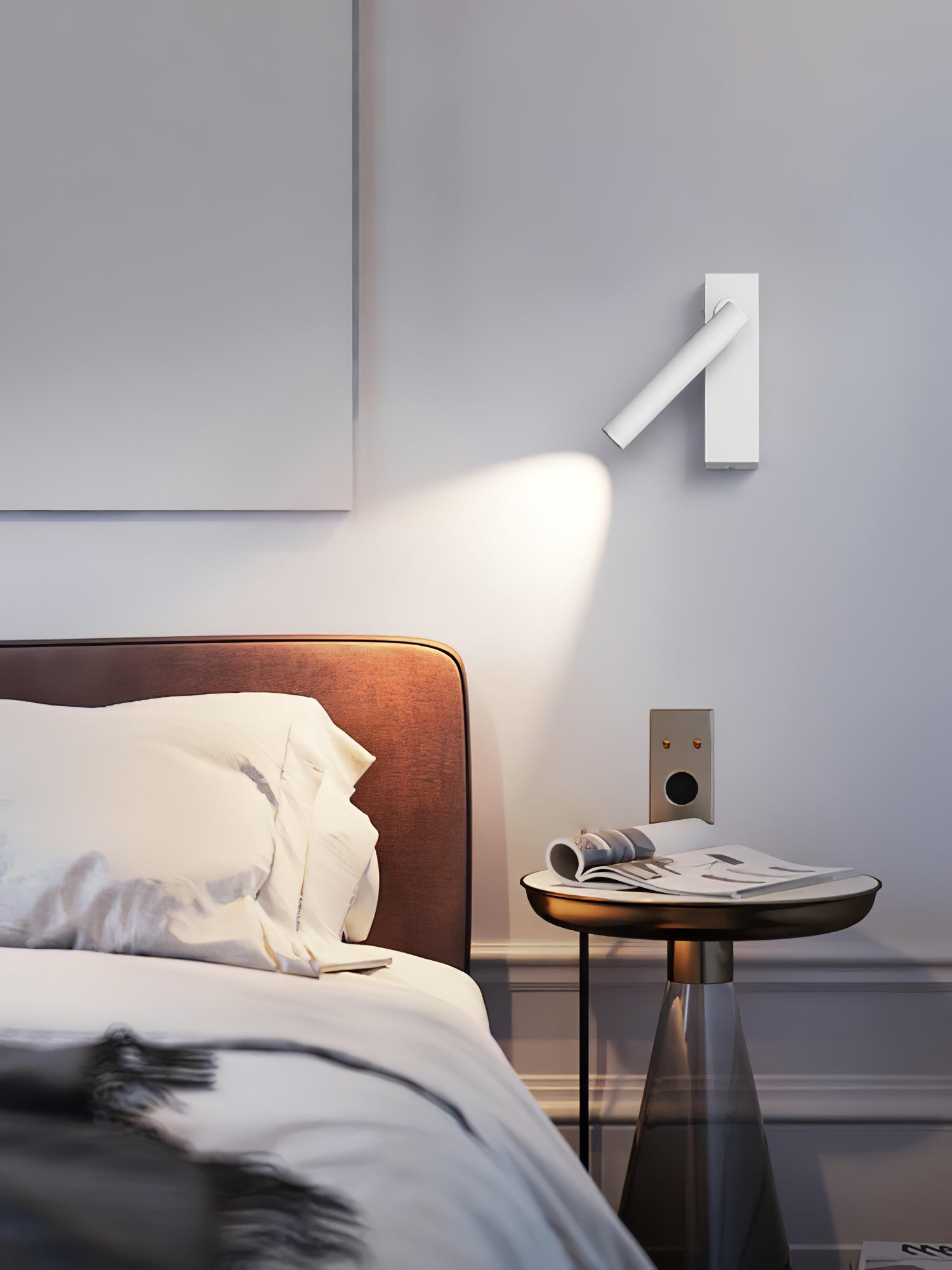 Chors Recessed Wall Light, Hardwired Wall Sconce, detail 4