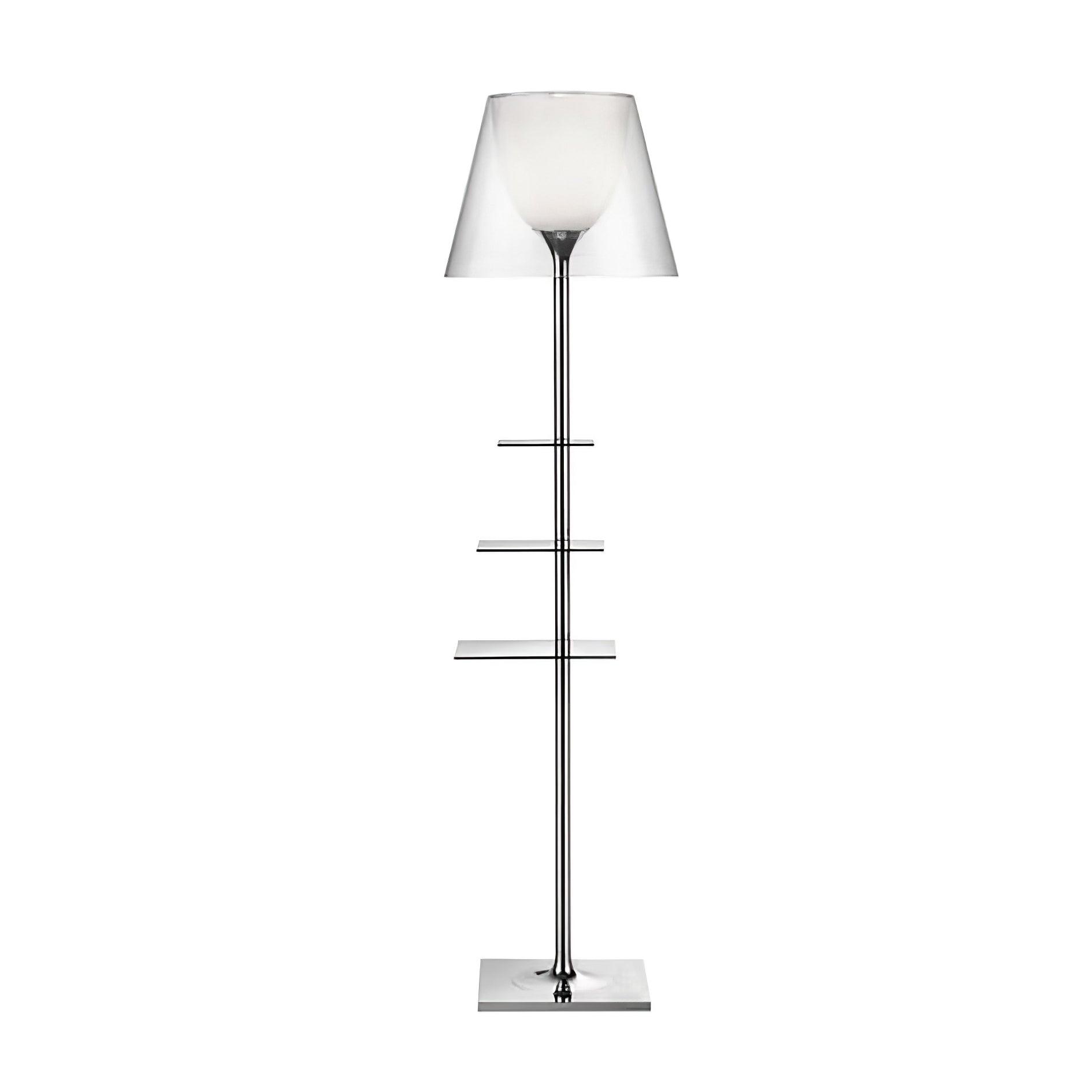 Chrome Prism Side Table Floor Light, Floor Lamp, detail 14