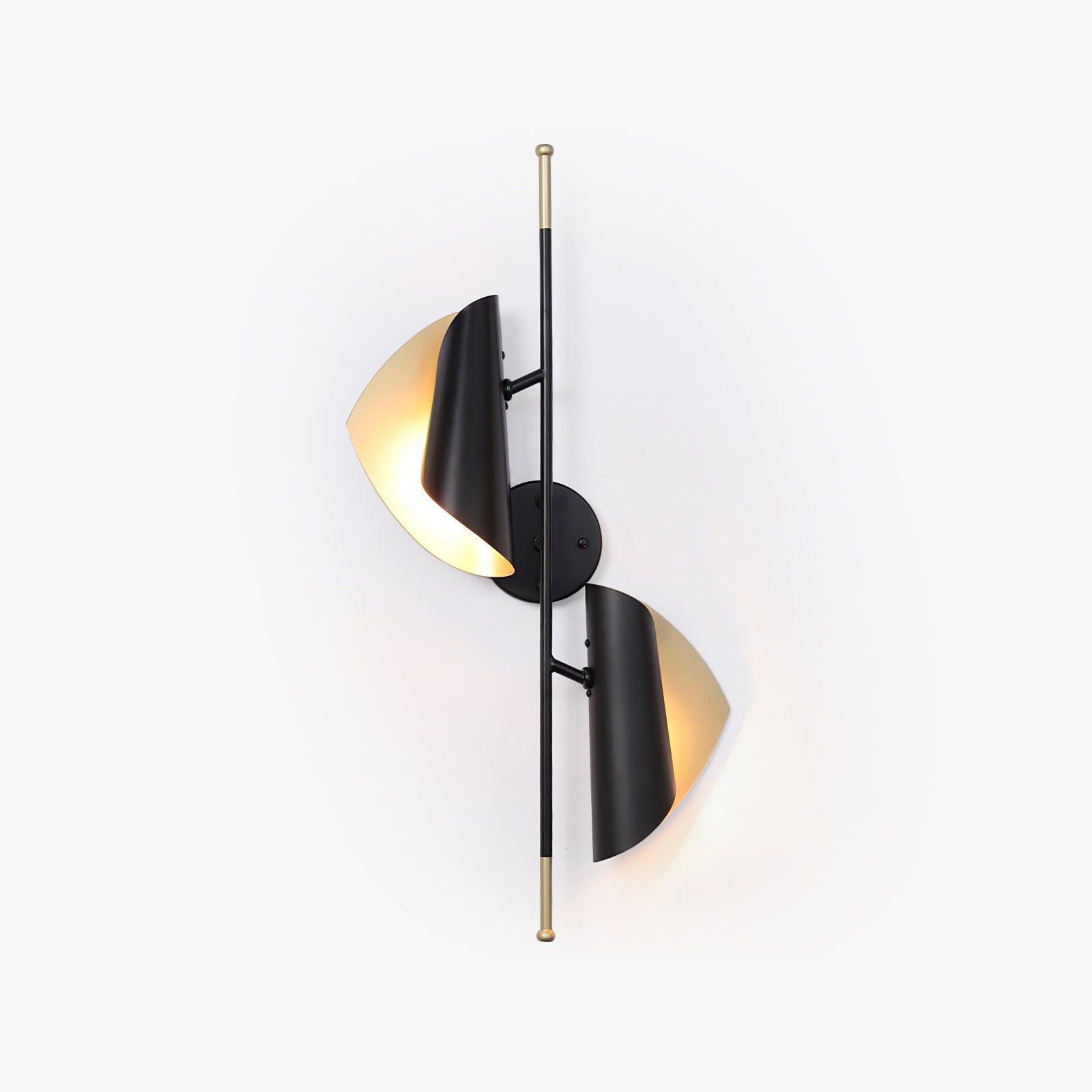 Cigale Double Wall Light, Hardwired Wall Sconce, detail 2