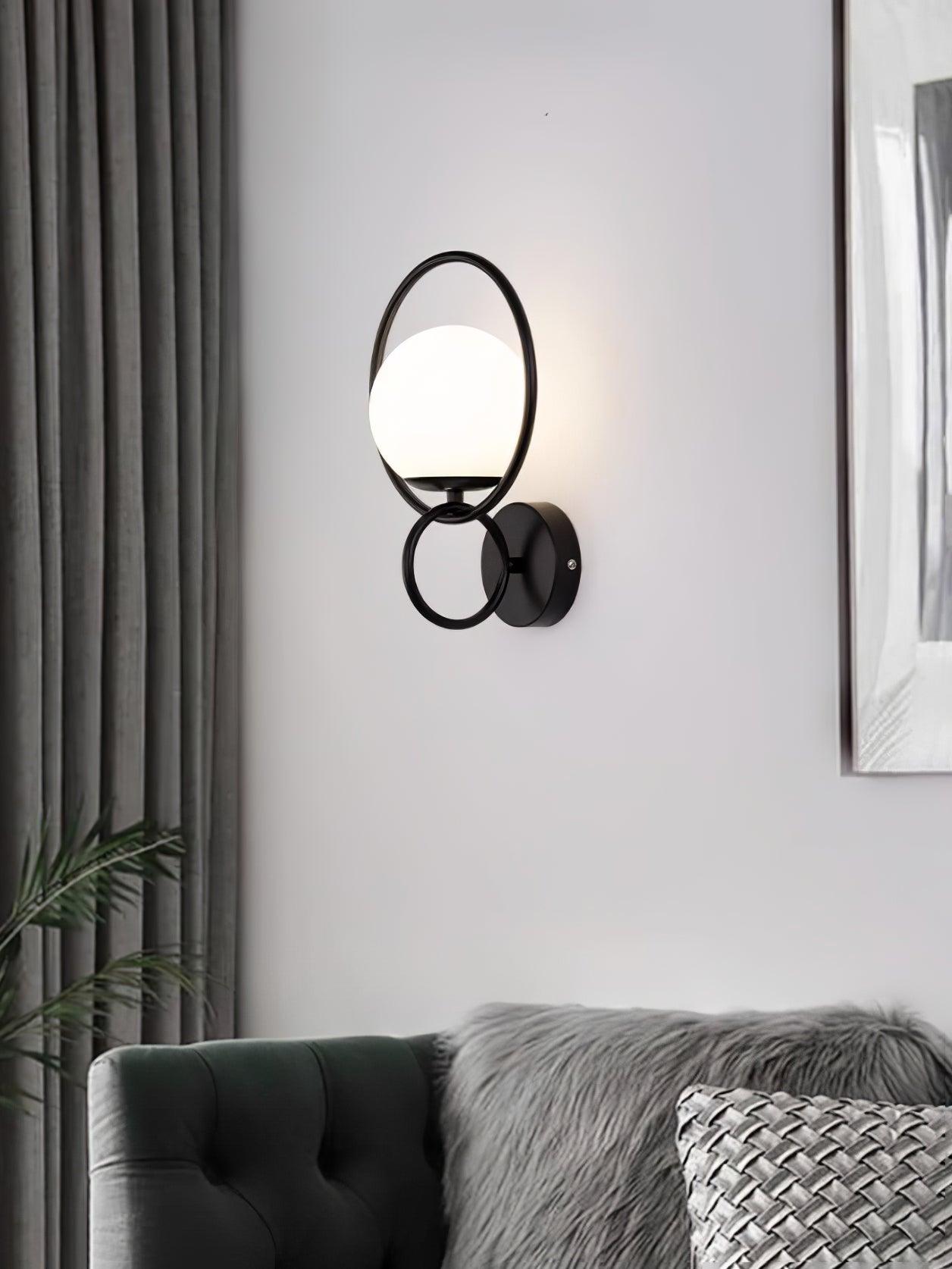 Circle Global Wall Light, Hardwired Wall Sconce, detail 3