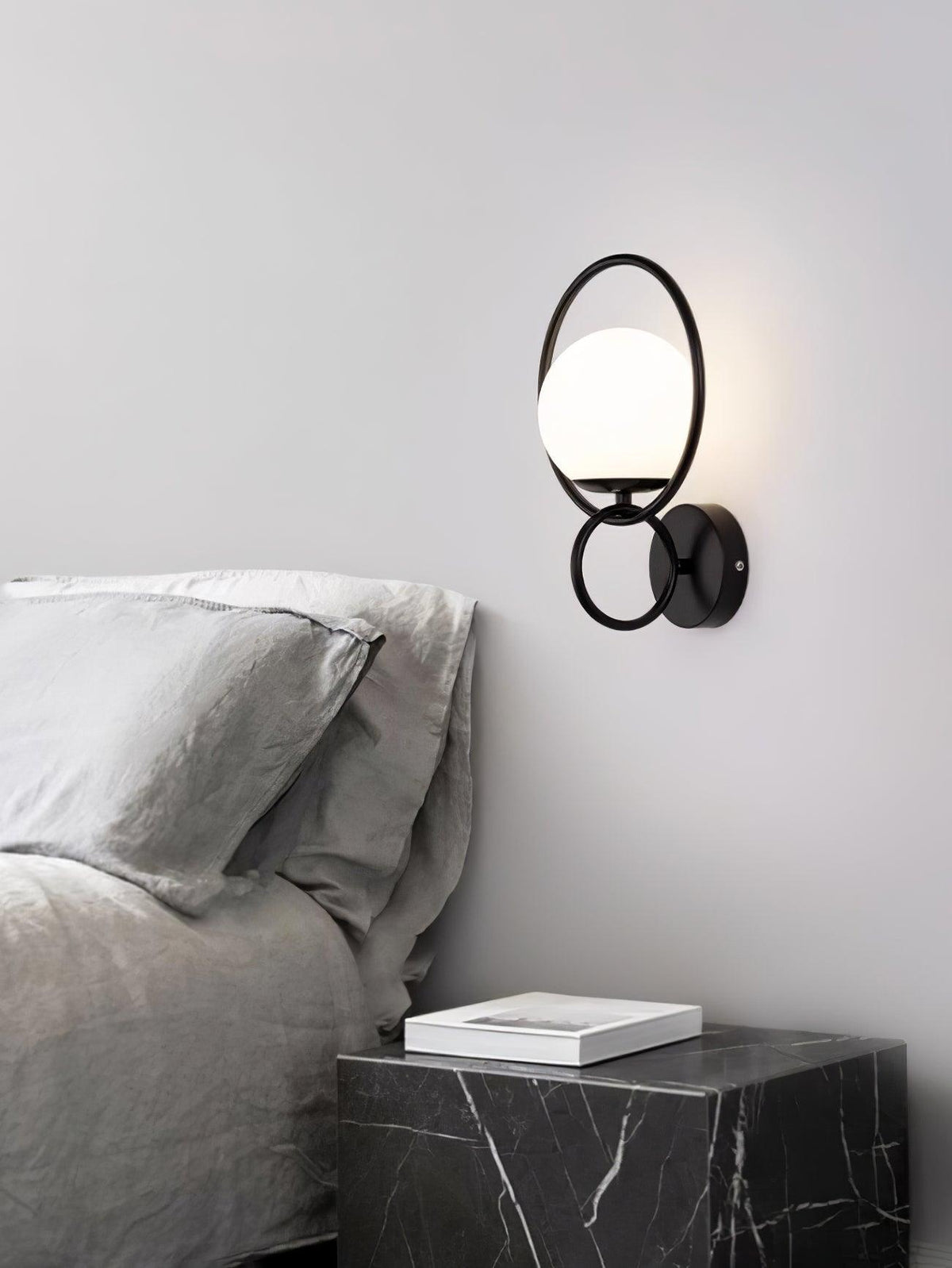Circle Global Wall Light, Hardwired Wall Sconce, detail 4