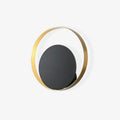 Circle Wall Light, Bedroom Wall Sconce, Metal, Dia 26cm x H 26cm