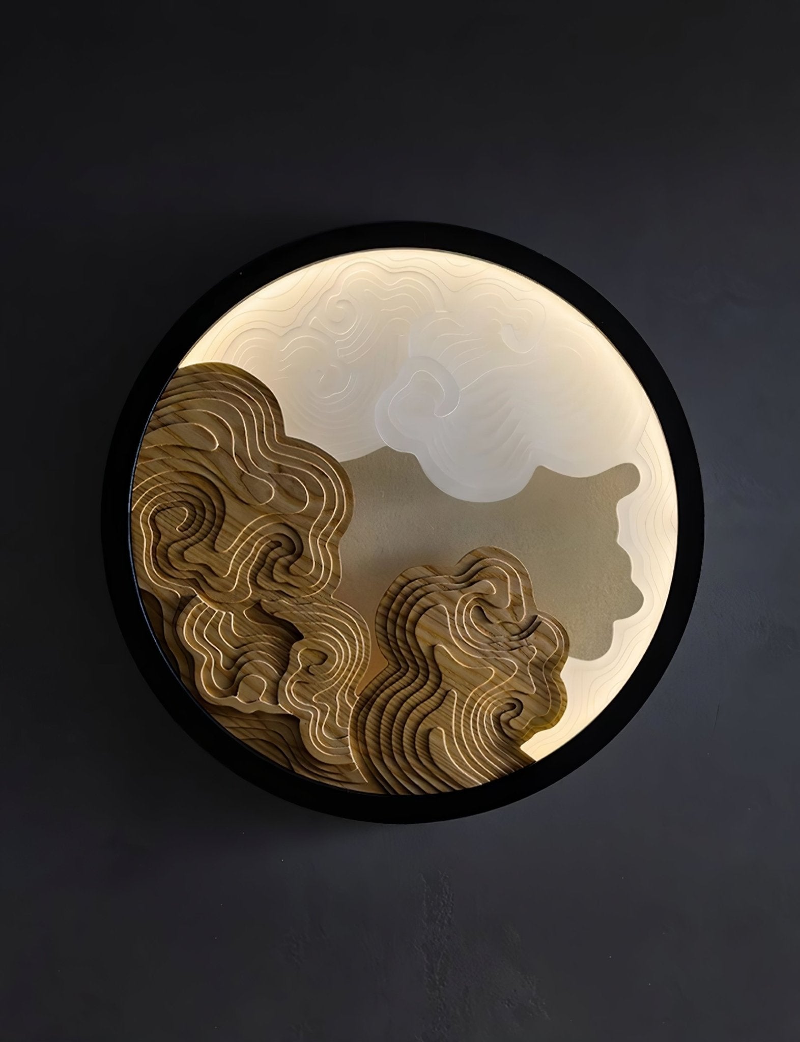 Cirrus Vista Wall Light, Hardwired Wall Sconce, detail 7