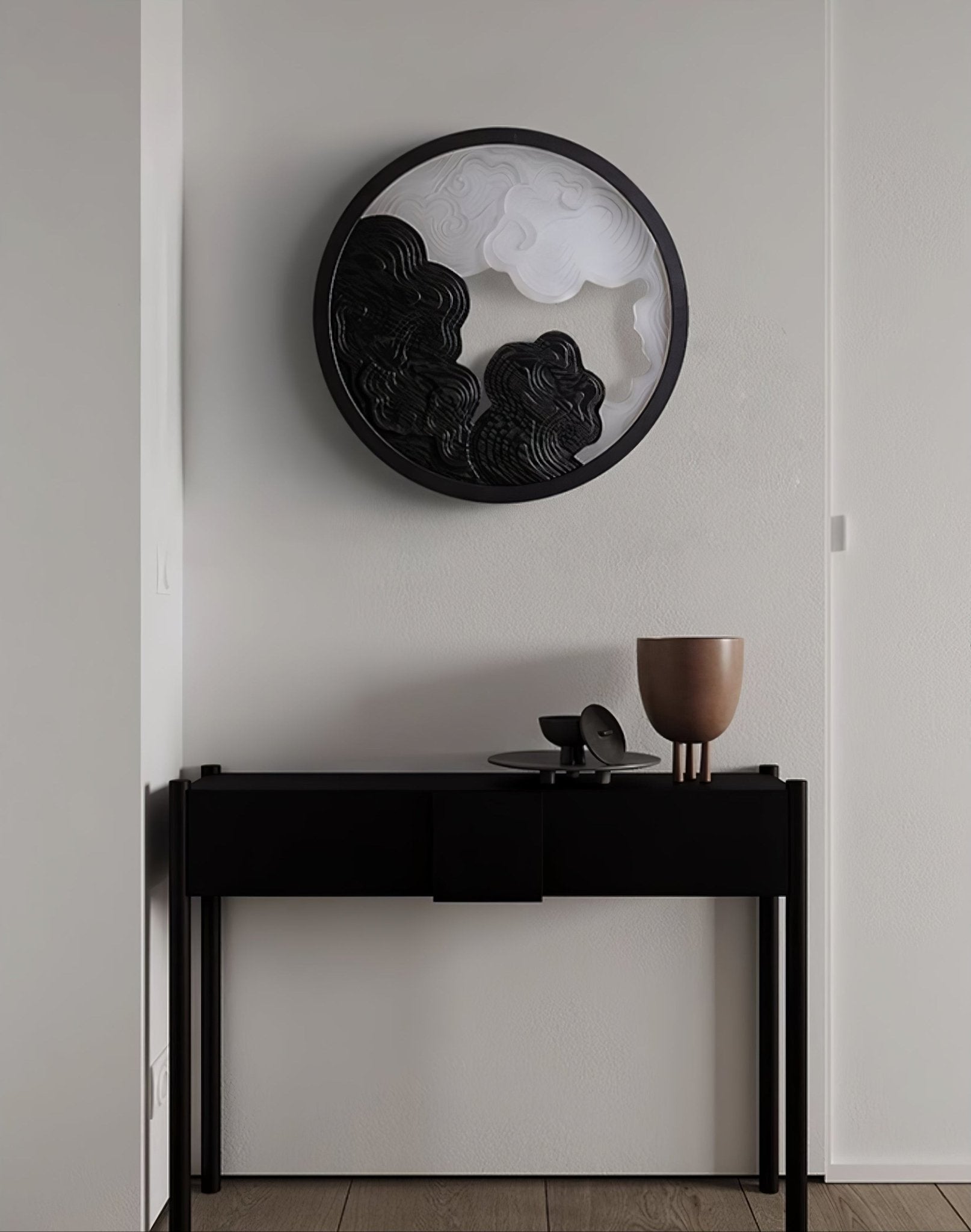 Cirrus Vista Wall Light, Hardwired Wall Sconce, detail 10