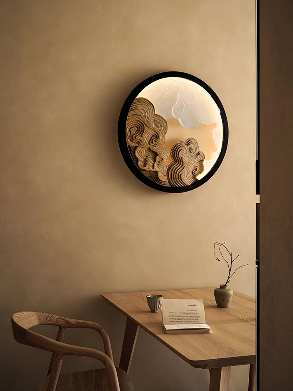 Cirrus Vista Wall Light, Hardwired Wall Sconce, detail 19