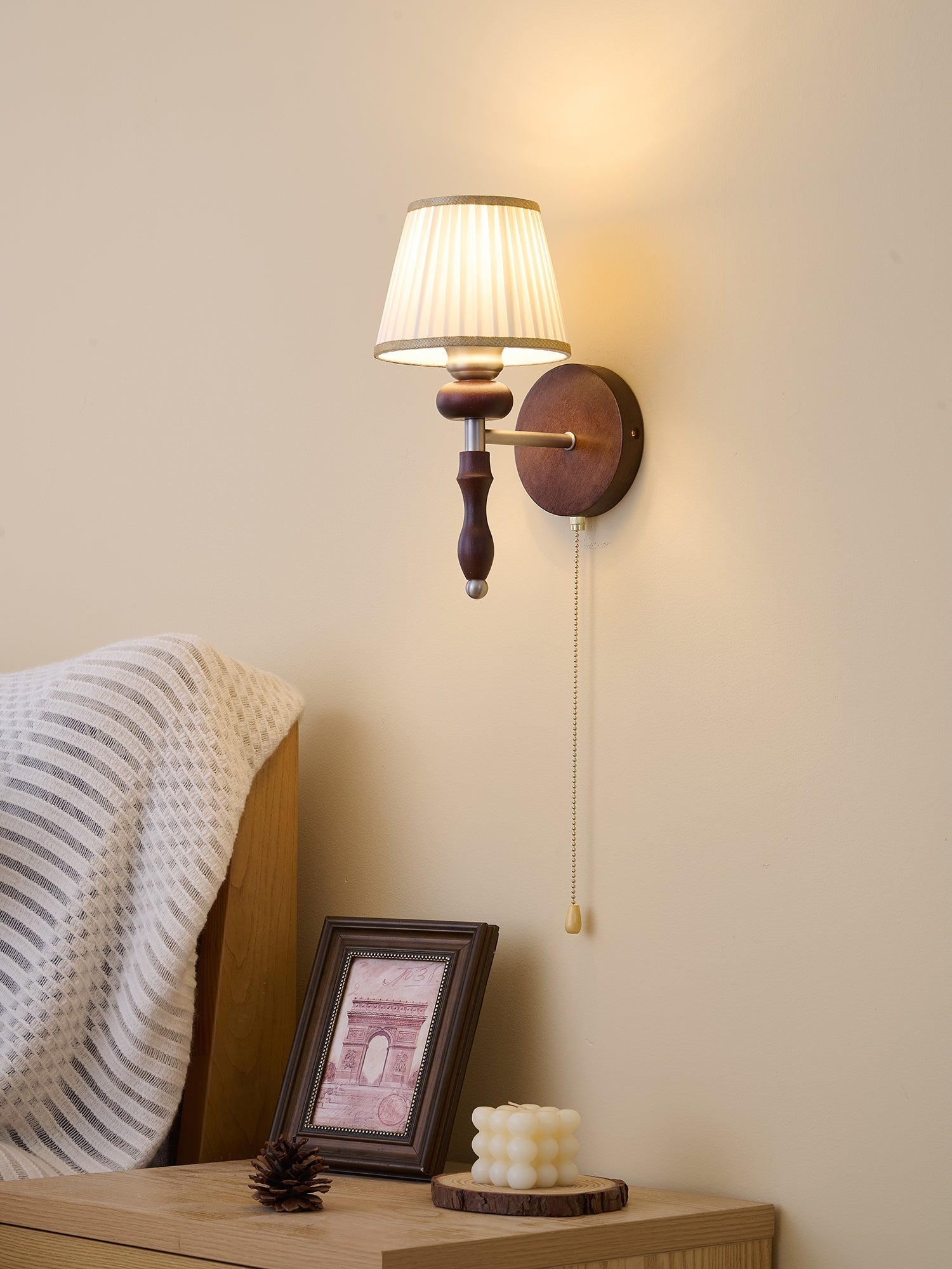 Clarendon Wall Light, Hardwired Wall Sconce, detail 20