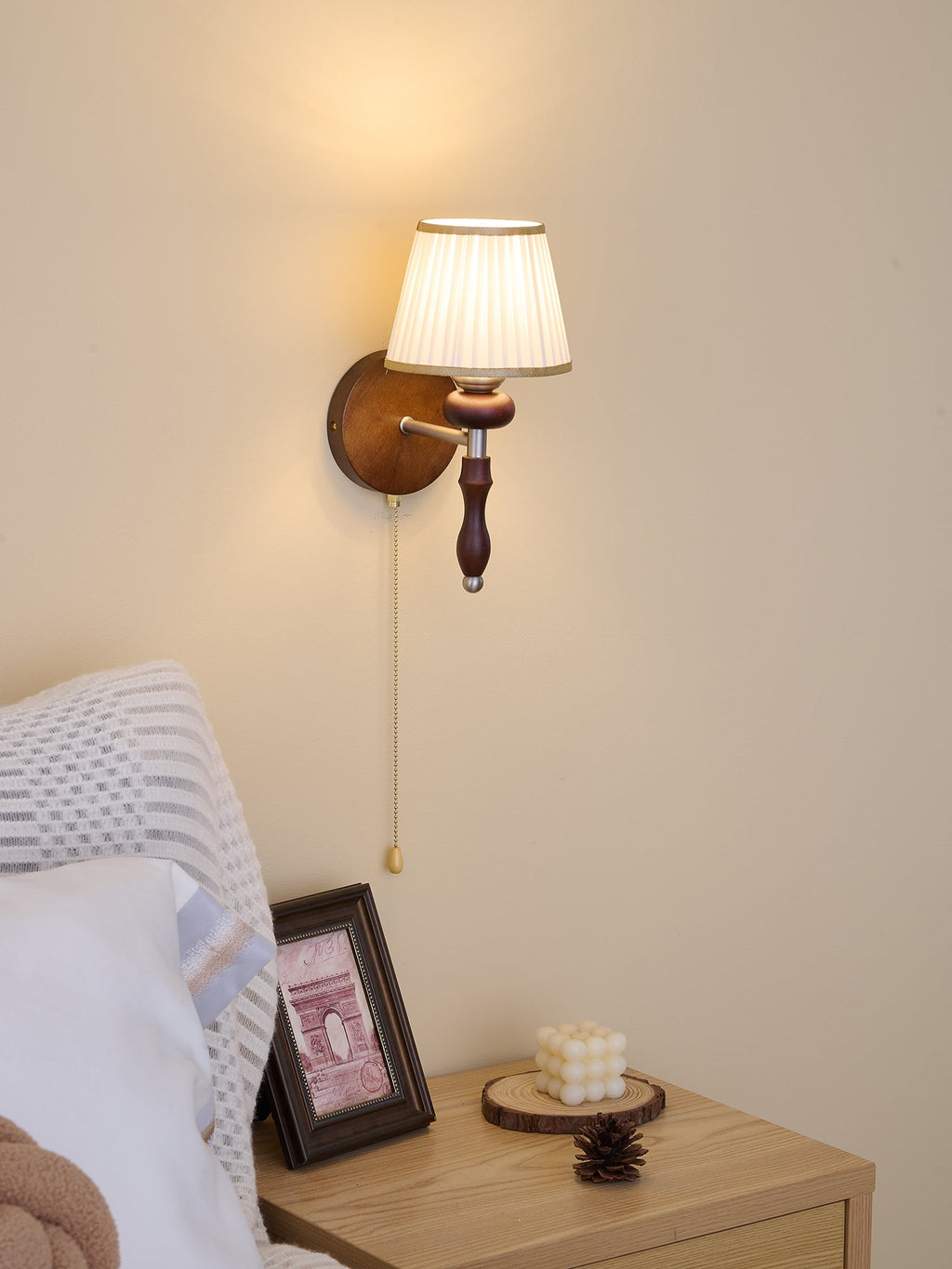 Clarendon Wall Light, Hardwired Wall Sconce, detail 21