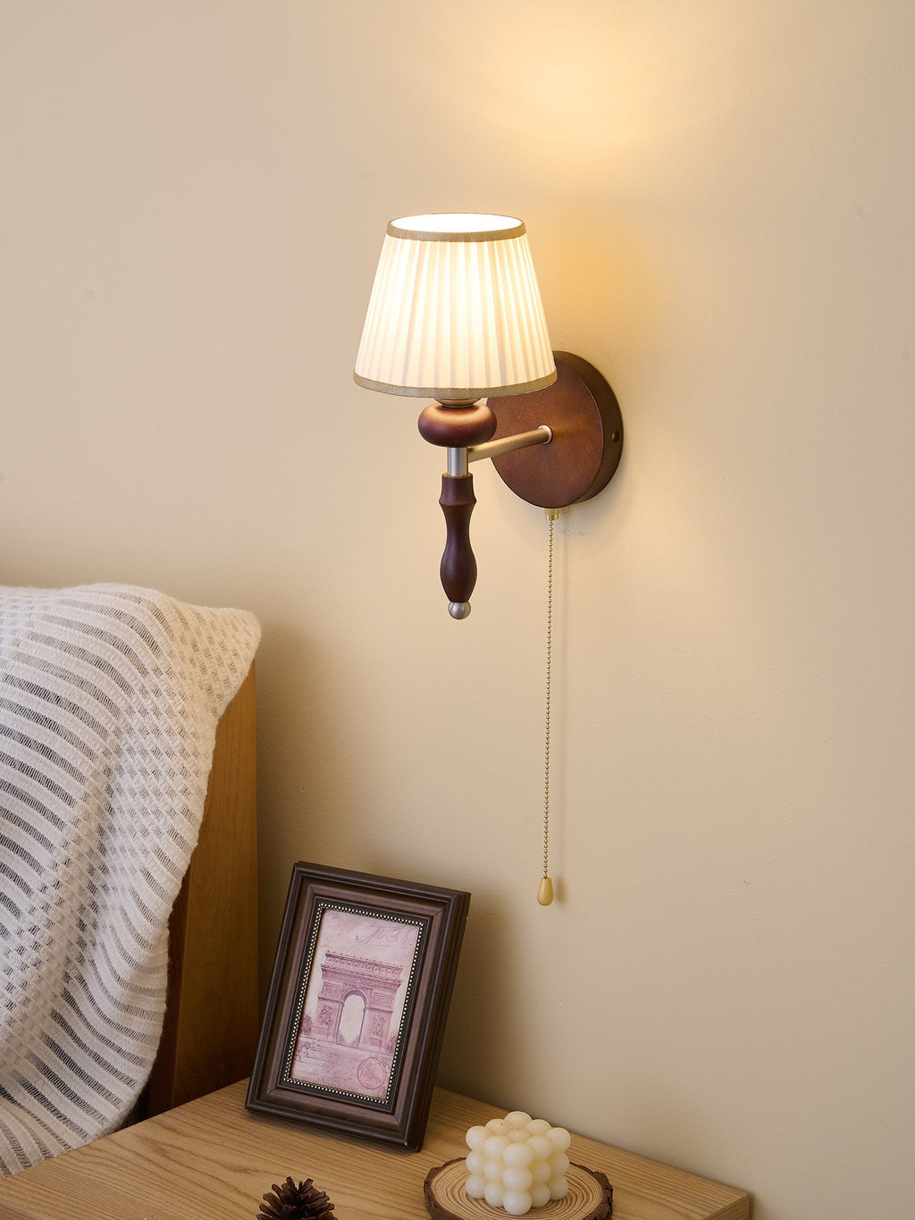 Clarendon Wall Light, Hardwired Wall Sconce, detail 13
